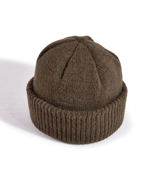 ANCHOR（アンカー）の「QUARTER GALLERY アルパカニットワッチ（ニットキャップ/ビーニー・メンズ・グリーン/マスタード/ワインレッド/ブラック/ベージュ/ブラウン・FREE）」の10枚目の写真