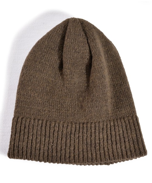 ANCHOR（アンカー）の「QUARTER GALLERY アルパカニットワッチ（ニットキャップ/ビーニー・メンズ・グリーン/マスタード/ワインレッド/ブラック/ベージュ/ブラウン・FREE）」の11枚目の写真