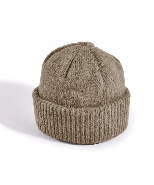 ANCHOR（アンカー）の「QUARTER GALLERY アルパカニットワッチ（ニットキャップ/ビーニー・メンズ・グリーン/マスタード/ワインレッド/ブラック/ベージュ/ブラウン・FREE）」の22枚目の写真