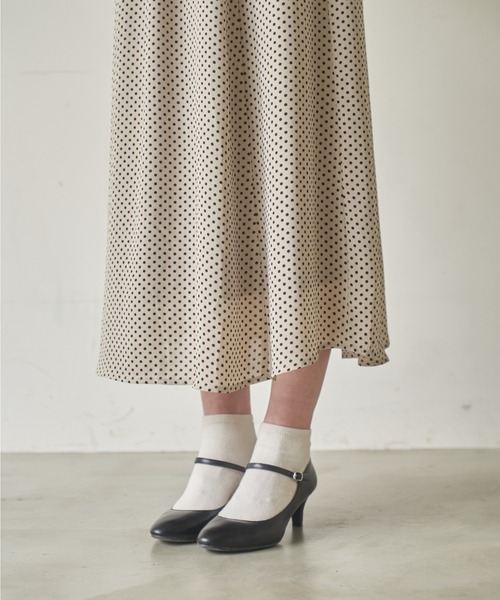 idem（イデム）の「classical dot ribbon onepiece/クラシカルドットリボンワンピース【Sサイズ展開あり】（ワンピース・レディース・ブラック/ベージュ・FREE/SMALL）」の21枚目の写真