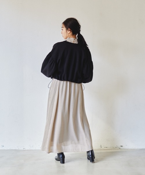 classical dot ribbon onepiece/クラシカルドットリボン