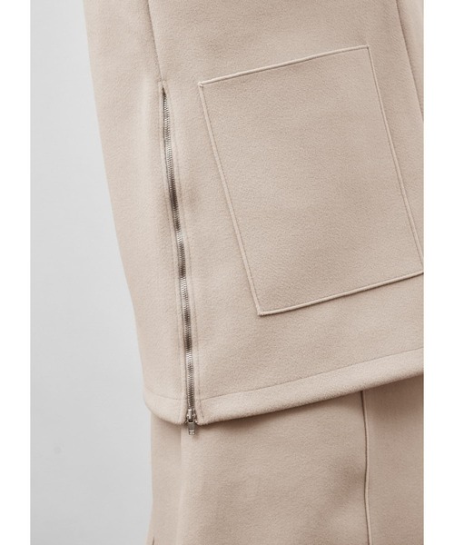 STYLE DELI（スタイルデリ）の「メルトン調ベスト（ベスト・レディース・チャコールグレー/ライトベージュ・FREE）」の8枚目の写真