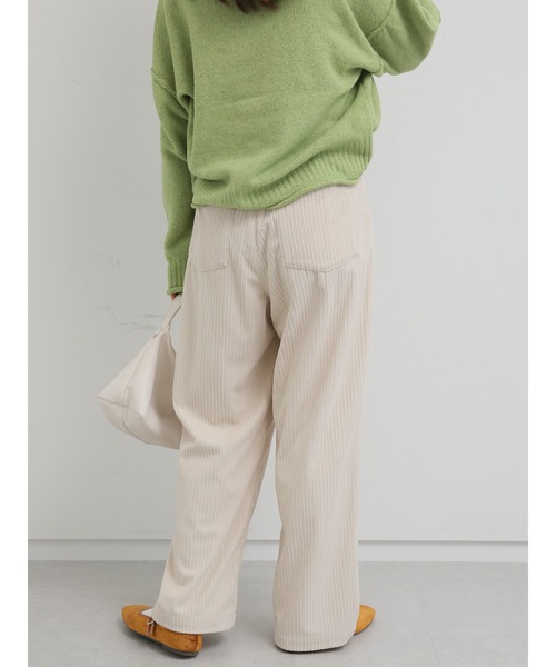 ehka sopo（エヘカソポ）の「コーデュロイストレートパンツ（その他パンツ・レディース・ブラウン/マスタード/キナリ・ﾌﾘ-）」の19枚目の写真