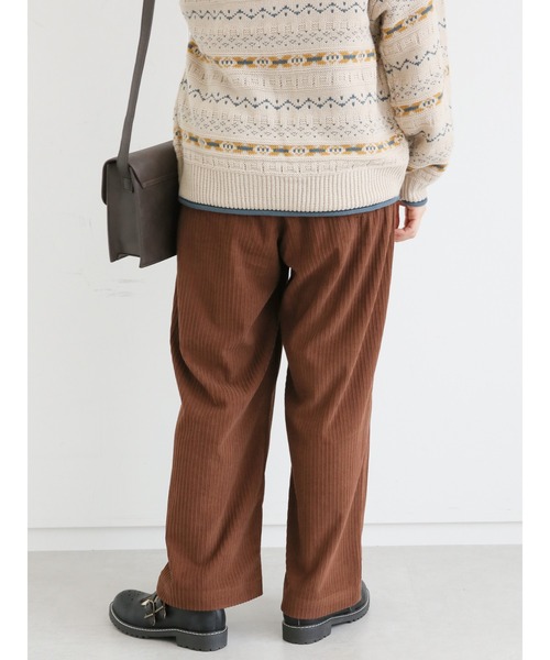 ehka sopo（エヘカソポ）の「コーデュロイストレートパンツ（その他パンツ・レディース・ブラウン/マスタード/キナリ・ﾌﾘ-）」の17枚目の写真