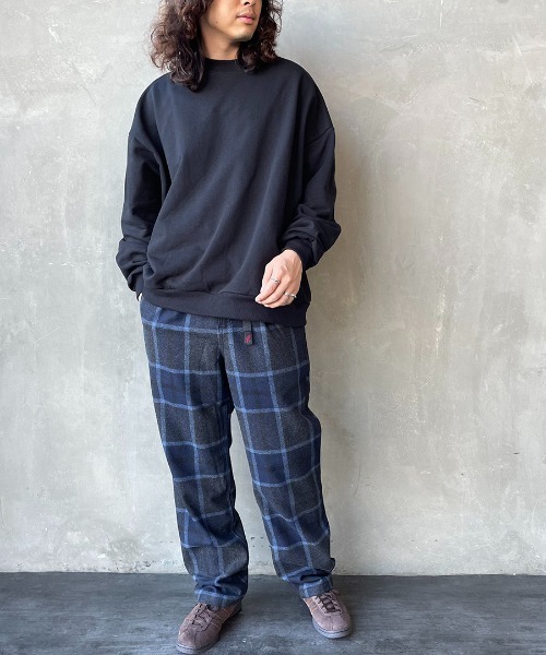 Gramicci（グラミチ）の「[GRAMICCI/グラミチ] ウールリラックス タックトラウザーパンツ（その他パンツ・メンズ・チャコールグレー/ネイビー/グレー/ネイビー系・S/M/L）」の4枚目の写真