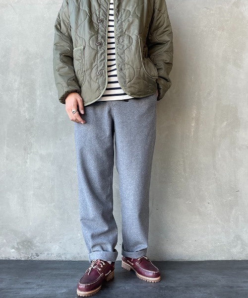 Gramicci グラミチ グラミチ のその他パンツ Gramicci グラミチ ウールリラックス Gramicci パンツ タックトラウザー パンツ その他パンツ Factory グラミチ のファッション 安い 取扱 店 の