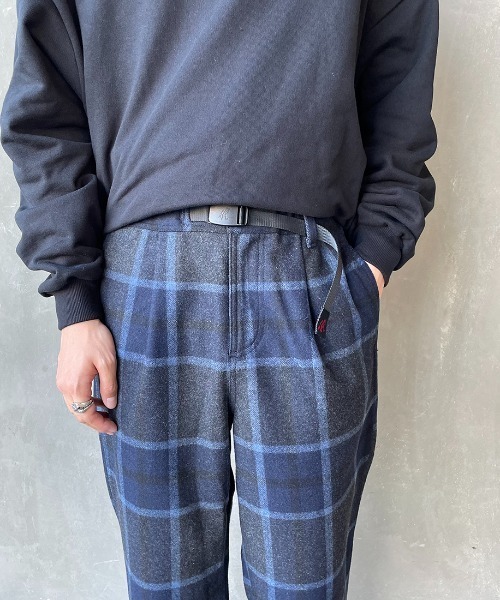 Gramicci（グラミチ）の「[GRAMICCI/グラミチ] ウールリラックス タックトラウザーパンツ（その他パンツ・メンズ・チャコールグレー/ネイビー/グレー/ネイビー系・S/M/L）」の22枚目の写真