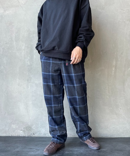 Gramicci（グラミチ）の「[GRAMICCI/グラミチ] ウールリラックス タックトラウザーパンツ（その他パンツ・メンズ・チャコールグレー/ネイビー/グレー/ネイビー系・S/M/L）」の13枚目の写真