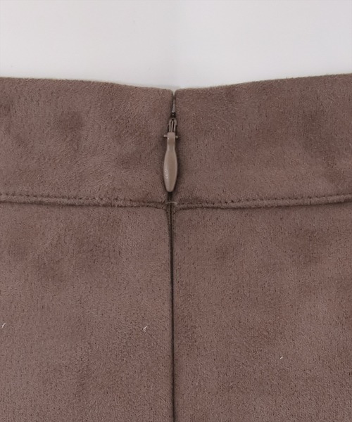 clear（クリア）の「フェイクスエードフレアミニスカート（スカート・レディース・ブラック/アイボリー/モカ・F）」の9枚目の写真