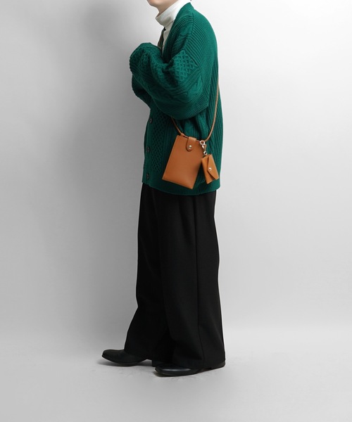 Confirm（コンファーム）の「ミニウォレット付マルチショルダーバッグ【Confirm】（ショルダーバッグ・メンズ・ホワイト/ベージュ系その他/ブラック系その他/ブラック/ブラウン系その他/カーキ/サックスブルー・FREE）」の22枚目の写真