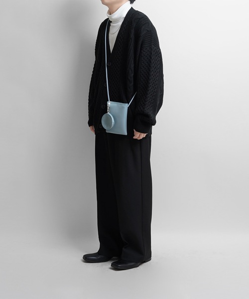 Confirm（コンファーム）の「ミニウォレット付マルチショルダーバッグ【Confirm】（ショルダーバッグ・メンズ・ホワイト/ベージュ系その他/ブラック系その他/ブラック/ブラウン系その他/カーキ/サックスブルー・FREE）」の21枚目の写真