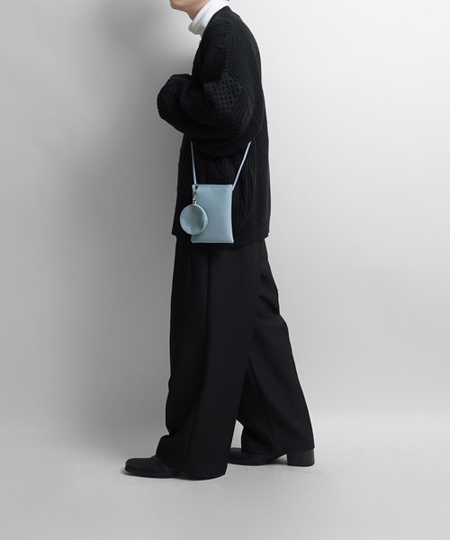 Confirm（コンファーム）の「ミニウォレット付マルチショルダーバッグ【Confirm】（ショルダーバッグ・メンズ・ホワイト/ベージュ系その他/ブラック系その他/ブラック/ブラウン系その他/カーキ/サックスブルー・FREE）」の20枚目の写真