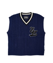 EXAMPLE | EXAMPLE COLLEGE EX LOGO KNIT VEST(ベスト)