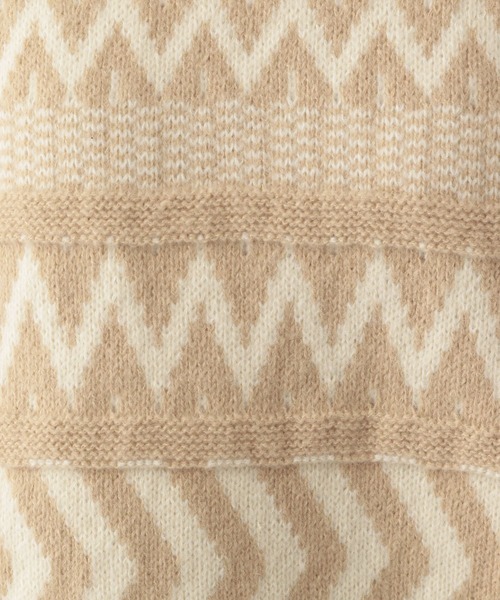 LOWRYS FARM（ローリーズファーム）の「ノルディックニットプルオーバーＬＳ 170930（ニット/セーター・レディース・ライトブルー/ブラック/ベージュ/ブルー・FREE）」の18枚目の写真