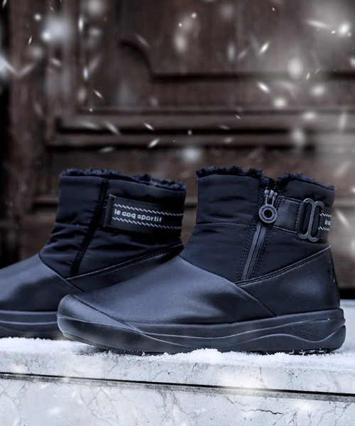 ラルシュ Ii ショート 寒冷地仕様 冬用 防寒 防滑性 ウィンターブーツ ルコック スニーカー レディース スポーツ ブーツ ブーツ Le Coq Sportif ルコックスポルティフ のファッション通販 Zozotown