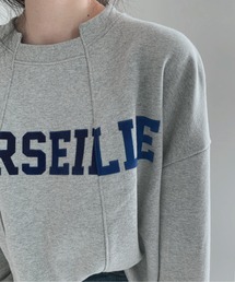 MARSEILLEワッペンロゴBIGシルエットスウェット