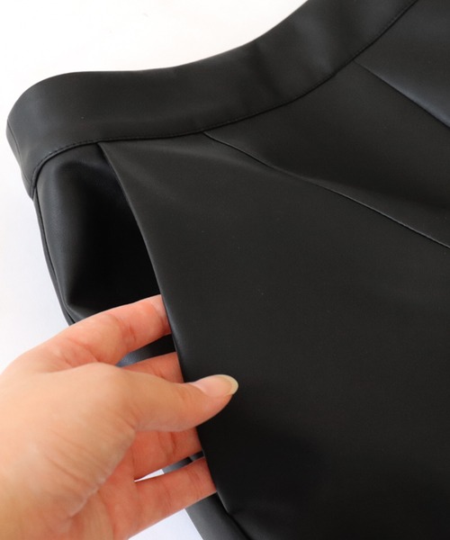 antiqua（アンティカ）の「フェイクレザーマーメイドスカート（スカート・レディース・ブラック・FREE）」の15枚目の写真