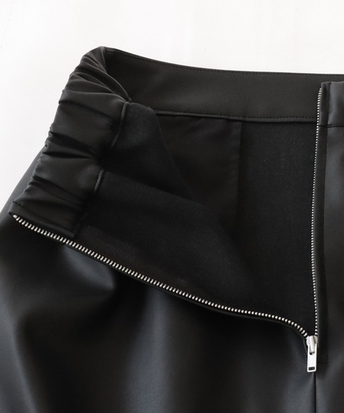 antiqua（アンティカ）の「フェイクレザーマーメイドスカート（スカート・レディース・ブラック・FREE）」の16枚目の写真