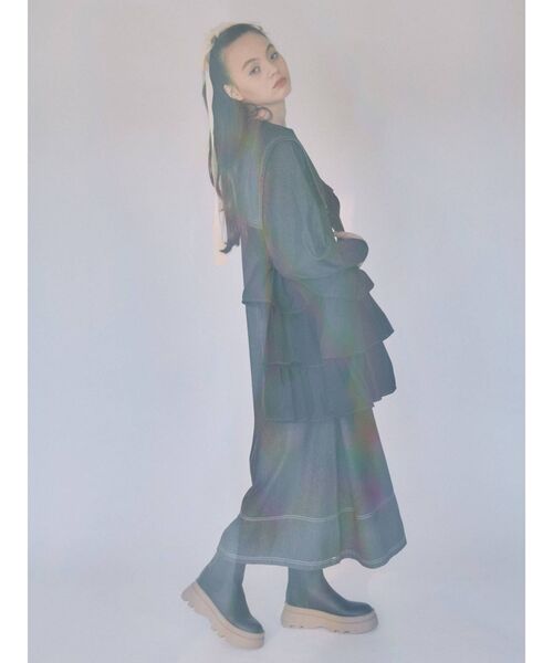 merry jenny(メリージェニー)の「デニムセーラーワンピース(ワンピース・レディース・インディゴブルー/ブラック・FREE)」の20枚目の写真