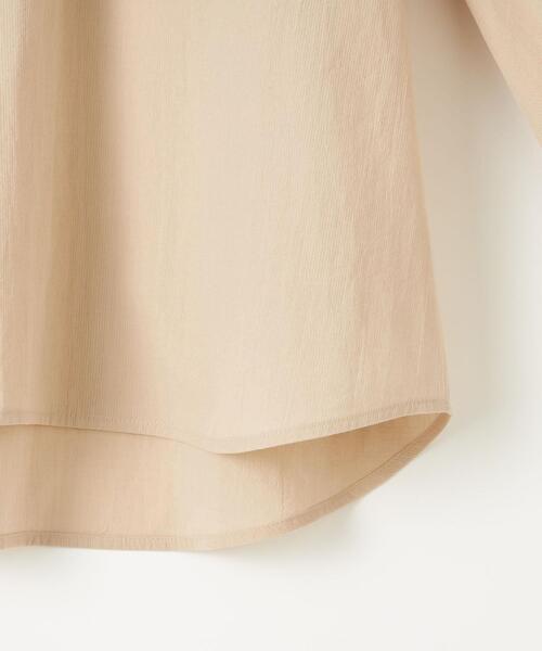 ＜EMMELREFINES＞EMコードボイルラッフルブラウス