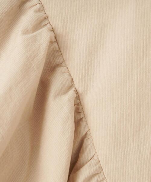 ＜EMMELREFINES＞EMコードボイルラッフルブラウス