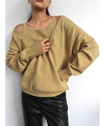 TRUNC | American Sleeve Knit Set(ニット/セーター)