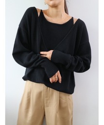 TRUNC | American Sleeve Knit Set(ニット/セーター)