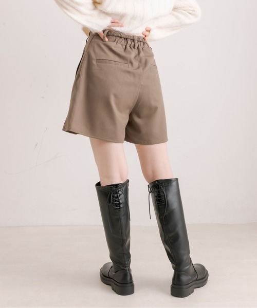 OLIVE des OLIVE（オリーブデオリーブ）の「ビットベルト付きプリーツショートパンツ（その他パンツ・レディース・ブラウン/ブラック/チェック・FREE）」の16枚目の写真