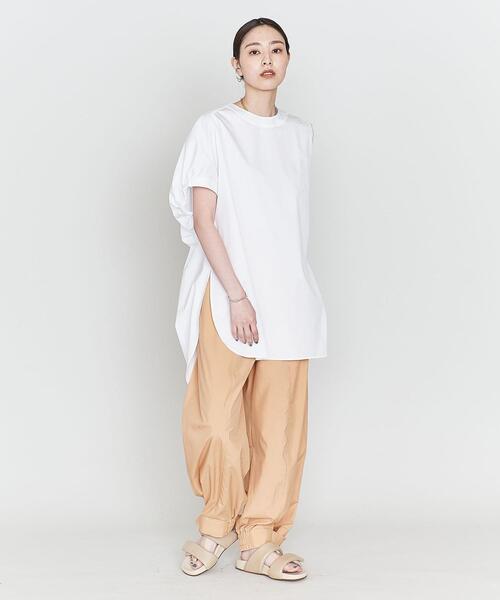 ASTRAET - 新品　ASTRAETアストラット　C/P CN バックゴム ドルマンブラウス† ASTRAET＞バックゴム ドルマンブラウス