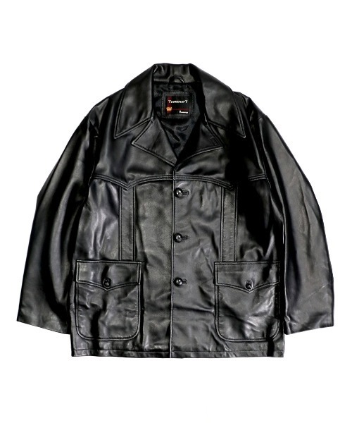 2AM(ツーエイエム)の「【TOWNCRAFT/タウンクラフト】 / LEATHER RANCHER COAT レザーコート(その他アウター・メンズ・ブラック・MEDIUM/LARGE)」の18枚目の写真