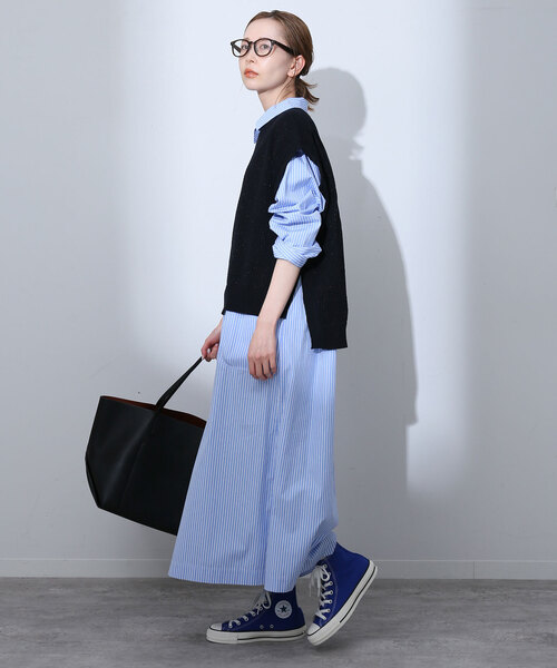 SLOBE IENA（スローブイエナ）の「ラメニットベスト（ベスト・レディース・ブラック・FREE）」の19枚目の写真