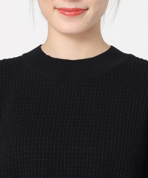 SLOBE IENA（スローブイエナ）の「ラメニットベスト（ベスト・レディース・ブラック・FREE）」の16枚目の写真