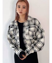 EMODA | オーバークロップドシャツ(シャツ/ブラウス)