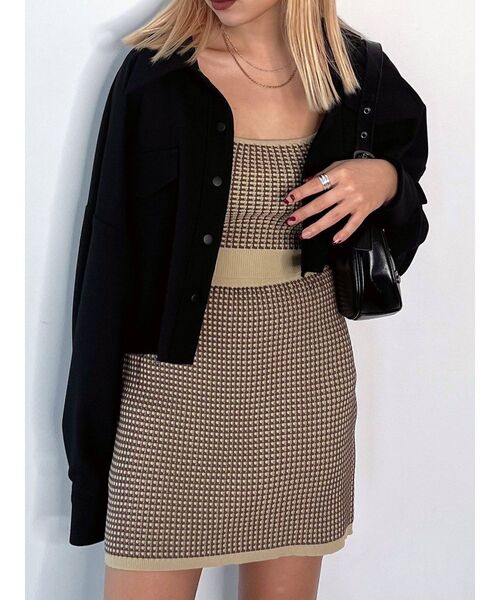 EMODA（エモダ）の「オーバークロップドシャツ（シャツ/ブラウス・レディース・ホワイト/ブラック/ブルー/その他・FREE）」の11枚目の写真