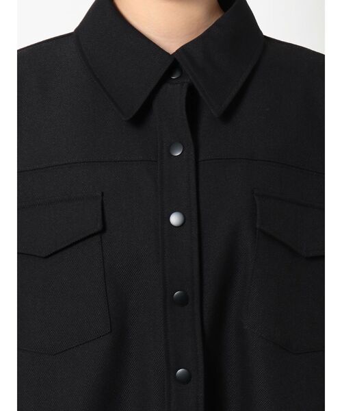 EMODA（エモダ）の「オーバークロップドシャツ（シャツ/ブラウス・レディース・ホワイト/ブラック/ブルー/その他・FREE）」の19枚目の写真