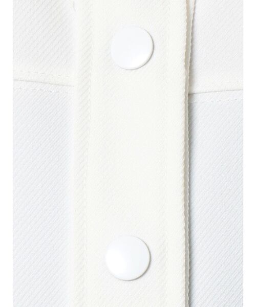 EMODA（エモダ）の「オーバークロップドシャツ（シャツ/ブラウス・レディース・ホワイト/ブラック/ブルー/その他・FREE）」の10枚目の写真