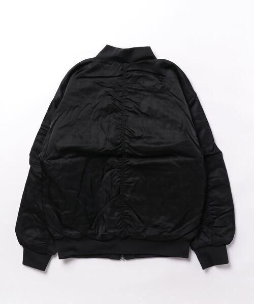 NIKE(ナイキ)の「【NIKE】DV7877-010 ナイキ NSW NIKE VRSTY ボンバージャケット(その他アウター・レディース・ブラック・SMALL/MEDIUM)」の2枚目の写真