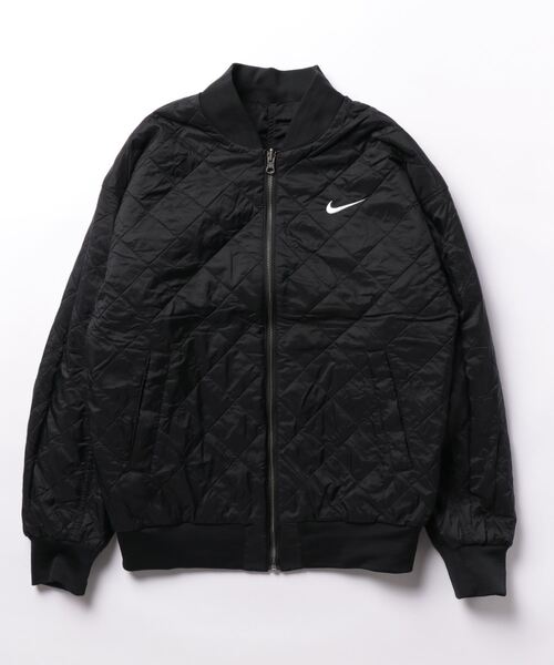 NIKE(ナイキ)の「【NIKE】DV7877-010 ナイキ NSW NIKE VRSTY ボンバージャケット(その他アウター・レディース・ブラック・SMALL/MEDIUM)」の3枚目の写真