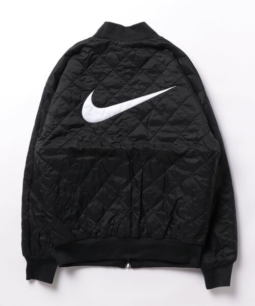 NIKE(ナイキ)の「【NIKE】DV7877-010 ナイキ NSW NIKE VRSTY ボンバージャケット(その他アウター・レディース・ブラック・SMALL/MEDIUM)」の4枚目の写真