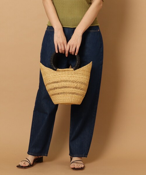 DRESSTERIOR（ドレステリア）の「◆MARCHE BAG　ボルガバスケット M（ハンドバッグ・レディース・ベージュ・00）」の4枚目の写真