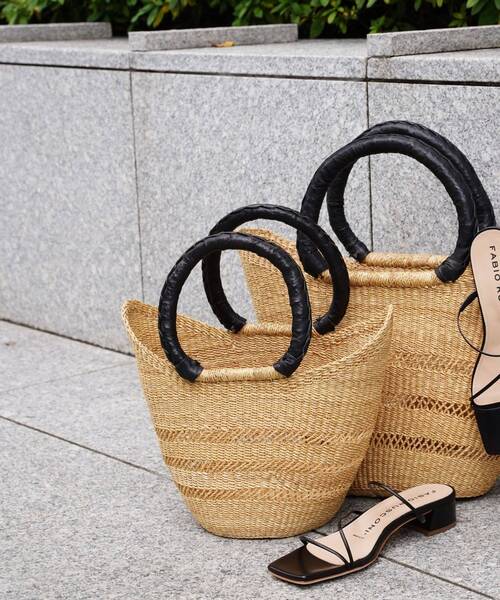 DRESSTERIOR（ドレステリア）の「◆MARCHE BAG　ボルガバスケット M（ハンドバッグ・レディース・ベージュ・00）」の9枚目の写真