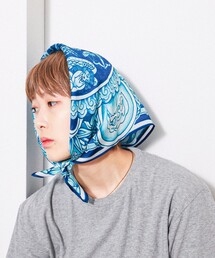 BEAMS T（ビームスティー）の「SARASA YANAGI × BEAMS T / Scarf（バンダナ/スカーフ・メンズ）」