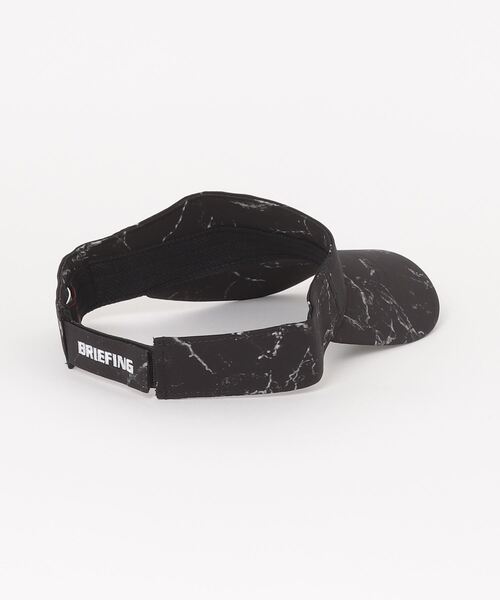 ブリーフィング BRIEFING MENS TIE DYE VISOR ホワイト BRIEFING（ブリーフィング）の「【ブリーフィングゴルフ】MENS