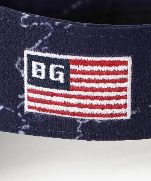 ブリーフィング BRIEFING MENS TIE DYE VISOR ホワイト BRIEFING（ブリーフィング）の「【ブリーフィングゴルフ】MENS