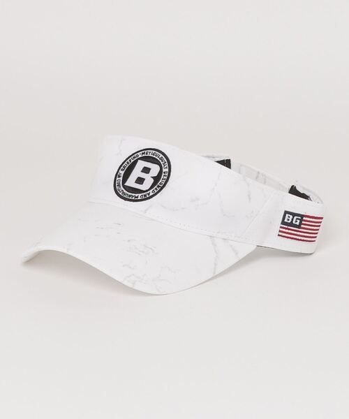 BRIEFING（ブリーフィング）の「【ブリーフィングゴルフ】MENS TIE DYE VISOR（サンバイザー・メンズ・ブラック/ホワイト/ネイビー・FREE）」の14枚目の写真