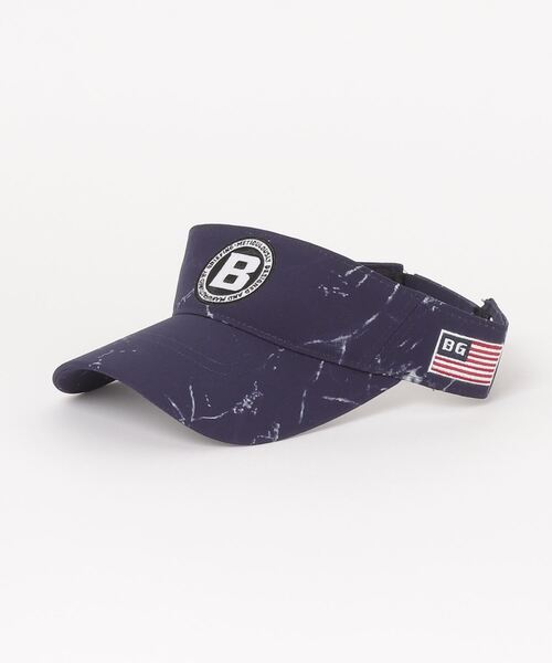 BRIEFING（ブリーフィング）の「【ブリーフィングゴルフ】MENS TIE DYE VISOR（サンバイザー・メンズ・ブラック/ホワイト/ネイビー・FREE）」の16枚目の写真