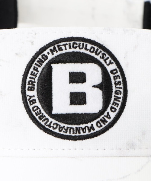 ブリーフィング BRIEFING MENS TIE DYE VISOR ホワイト ブリーフィング BRIEFING MENS TIE DYE VISOR ホワイト