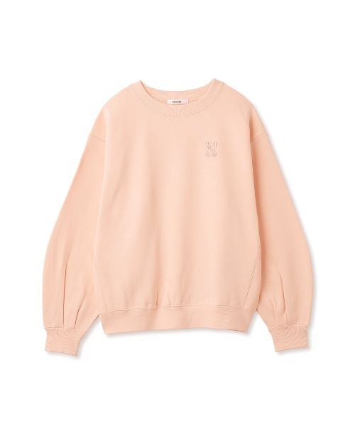 SNIDEL - PRIVEVE カラー刺繍スウェット02 SNIDEL（スナイデル）の「Sustainableワッペンロゴスウェット