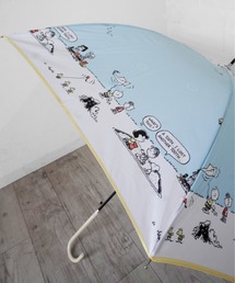 Port（ポート）の「【 PEANAUTS / スヌーピー 】総柄 プリント 雨晴兼用 長傘 / 雨傘 ( 60㎝ )（長傘）」