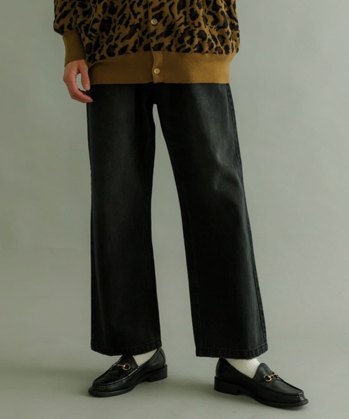 URBAN RESEARCH（アーバンリサーチ）の「URBAN RESEARCH iD　WIDE FIT DENIM（デニムパンツ・メンズ・ブラック系その他/ブルー系その他・MEDIUM/LARGE）」の3枚目の写真